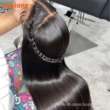 Wholesale 150% 180% Human Hair Wigs ,Brazilian HD Transparent Swiss 360 Full Lace Wig Vendors, Virgin Hair Lace Front Wigs